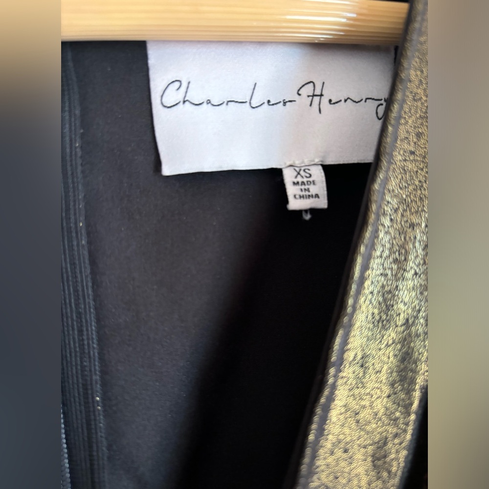 Charles Henry antique bronze cocktail dress, XS. EUC. From Nordstrom. - Picture 8 of 8